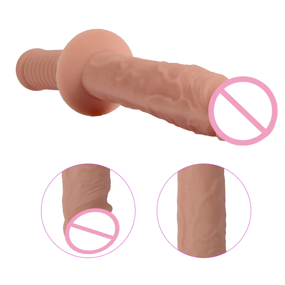 Prezzo all'ingrosso giocattoli del sesso Dildo piccola spada 12.40 pollici PVC morbido pene di gomma speciale Sexy grande Dildo per le donne