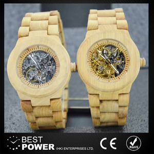 Reloj Mecánico de madera, de alta calidad, a la moda, regal - Product Image 6