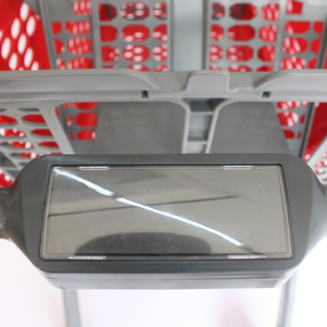 Chariot de supermarché en plastique d'épicerie de style populaire du fournisseur en gros