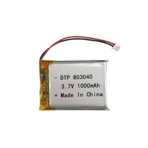 Li פולימר סוללה 3.7 v <span class=keywords><strong>1000</strong></span> <span class=keywords><strong>mah</strong></span> נטענת lipo סוללה 083040 - Product Image 1