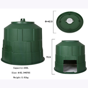 Garden Plastic Compost Bin Outdoor garden compost bin