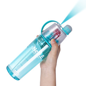 2019 Hot Sell Plastic water bottle Mist, Custom spray water bottle for sports