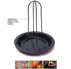 Estante <span class=keywords><strong>para</strong></span> asador de pollo, soporte de pie <span class=keywords><strong>para</strong></span> pavo con cuenco, soporte <span class=keywords><strong>para</strong></span> pollo, estantes <span class=keywords><strong>para</strong></span> asadores verticales - Product Image 5