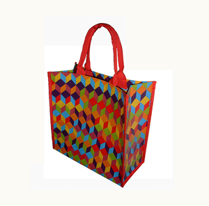 Sac de courses personnalisé <span class=keywords><strong>en</strong></span> tissu non tissé <span class=keywords><strong>bio</strong></span>, imprimé carré, fabriqué <span class=keywords><strong>en</strong></span> Chine, vente <span class=keywords><strong>en</strong></span> <span class=keywords><strong>gros</strong></span> - Product Image 1