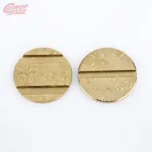 Arcade Game 24x1.85mm Grooved Game stainless steel Token for games