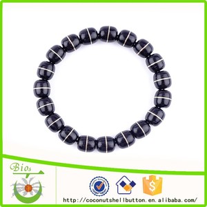 <span class=keywords><strong>Chic</strong></span> <span class=keywords><strong>conception</strong></span> de noix de coco mode couple bracelet bijouterie - Product Image 2
