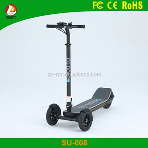 Patinete eléctrico de alta calidad de 3 ruedas al por mayor de fábrica con motor sin escobillas de 500W y batería de litio - Product Image 2