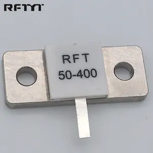 RFTYT Resistor RF 400 W 50 Ohm, Lapisan Anti Karat Tahan Lama