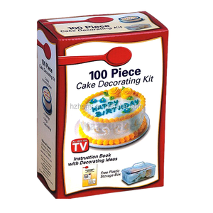 100 Piece <strong>Cake</strong> Decorating <strong>Kit</strong> - Product Image 1