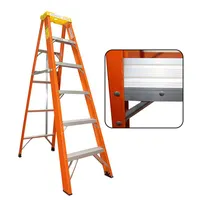 Échelle télescopique pliable Yanyang Xbd-28 EN131 type A, échelles d'extension industrielles en aluminium et fibre de verre pour usine