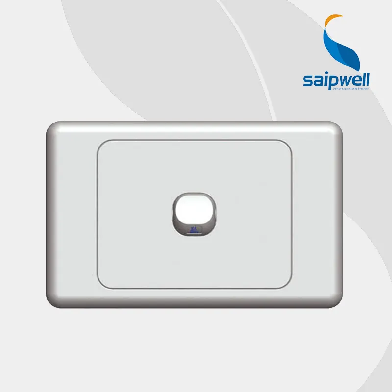 SAIP/SAIPWELL Residential Power New Standard High Quality 10A UK Wall Switch Socket