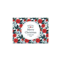 جميلة عيد الميلاد تصميم بطاقة الأعمال بطاقات المعايدة عيد الميلاد