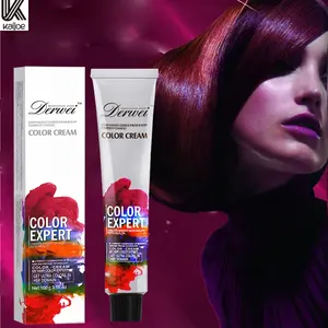 OEM Welcome DERWEI International Salon Hair Color Cream Optima China Hair Dye