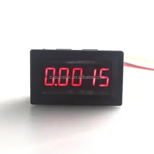 Mini Car LED Display Digital Voltmeter DC 4-30V 0.36" 5 Digit Voltage Panel Meter Red 3 Wires