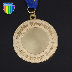Precio bajo de ganador Juegos Olímpicos estrella dorada <span class=keywords><strong>medalla</strong></span> en blanco para los deportes de la escuela - Product Image 1