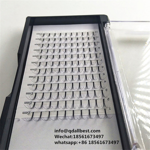 Ruso <span class=keywords><strong>de</strong></span> extensión <span class=keywords><strong>de</strong></span> pestañas volumen 5D <span class=keywords><strong>Base</strong></span> corta - Product Image 5