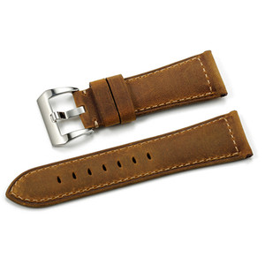 Haute qualité luxe <span class=keywords><strong>Vintage</strong></span> Brown bracelet en cuir bracelet 26 mm pour <span class=keywords><strong>Panerai</strong></span> montres - Product Image 1