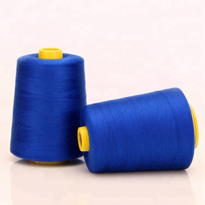 Hilo de coser de poliéster para tela vaquera, tejido de algodón, 40-80, 30/2, 29/3, 20/2, 20/3, fabricante Industrial - Product Image 1