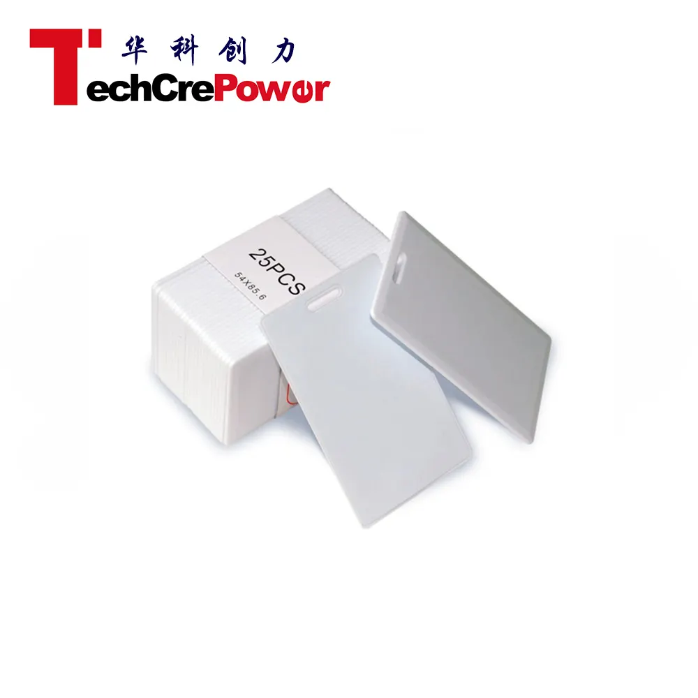 Temic T5567 Tùy Chỉnh TK4100/EM4100 RFID 125KHz Xoài Chip Thẻ Dày