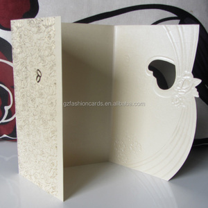 Tốt Nhất Bán Ngà Và Vàng Giá Rẻ Nhất Dập Nổi Logo Lá Vàng Thiệp Mời Đám Cưới Với Phong Bì - Product Image 6