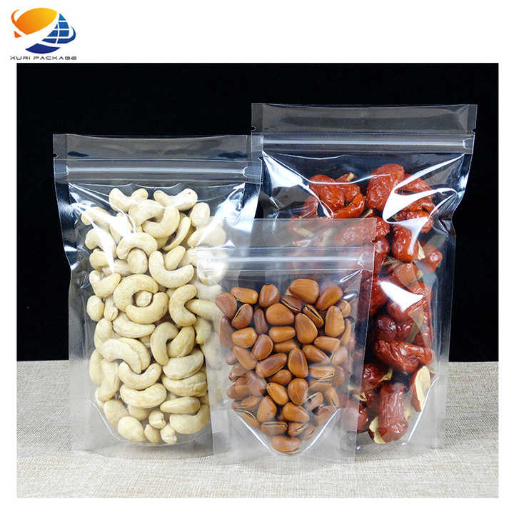 自己再封可能なBOPPジッパーバッグプラスチックポリエチレンスタンド 