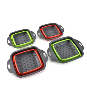 Colador de Silicona Plegable <span class=keywords><strong>para</strong></span> Fregadero de Cocina, Resistente al Calor, con Clip <span class=keywords><strong>para</strong></span> Escurrir Alimentos - Product Image 5
