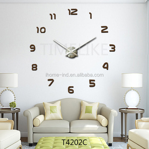 3d decorazione della <span class=keywords><strong>parete</strong></span> di grandi dimensioni orologio adesivo diy orologio <span class=keywords><strong>da</strong></span> <span class=keywords><strong>parete</strong></span> grande - Product Image 2