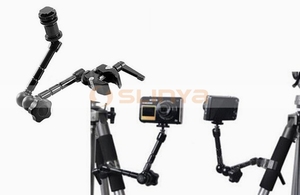 Bras magique articulé de <span class=keywords><strong>11</strong></span> pouces + Super pince pour caméra LCD moniteur LED lumière - Product Image 4