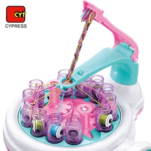 Ensemble <span class=keywords><strong>de</strong></span> beauté pour filles, <span class=keywords><strong>jeux</strong></span> <span class=keywords><strong>de</strong></span> <span class=keywords><strong>maquillage</strong></span> <span class=keywords><strong>et</strong></span> <span class=keywords><strong>de</strong></span> déguisement, machine à faire des cordes DIY, jouet en corde arc-en-ciel - Product Image 5