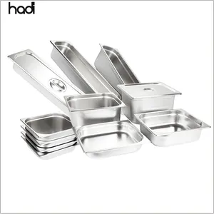 Catering equipment hotel kitchen accessories stainless steel chafing dish insert pans gastronome gn pan