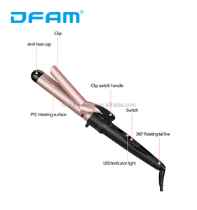 Gold Automatic <strong>Hair</strong> <strong>Curler</strong> <strong>Hair</strong> Curling Iron <strong>Machine</strong> 6 in 1 <strong>Hair</strong> Wand Rollers - Product Image 2