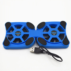 <span class=keywords><strong>Refroidisseur</strong></span> d'ordinateur <span class=keywords><strong>portable</strong></span> fin et <span class=keywords><strong>portable</strong></span> avec 2 ventilateurs, <span class=keywords><strong>refroidisseur</strong></span> Plug-and-Play pour ordinateurs portables de 7 à 15 <span class=keywords><strong>pouces</strong></span>, matériau plastique, produit en stock - Product Image 4