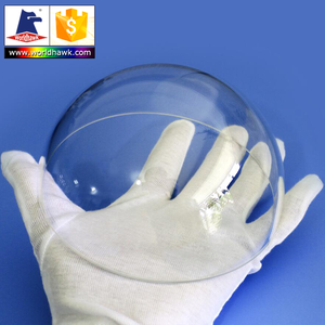 Instrumentos ópticos Lente de cúpula hiperhemisférica y lente de cúpula hemisférica con forma de cubierta de vidrio óptico - Product Image 1