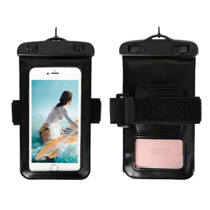 Floating Water proof Case Packs ack mit Armband und Audio-Buchse für iPhone 6,6 plus 6s 6s plus Andriod-Telefone