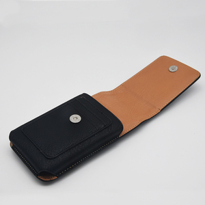 Pochette en cuir pour <span class=keywords><strong>téléphone</strong></span> portable, sac banane pour activités de plein air, randonnée, camping, escalade, <span class=keywords><strong>étui</strong></span> de <span class=keywords><strong>ceinture</strong></span> avec fentes pour cartes - Product Image 4