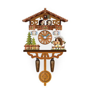 Pin Thủ Công Truyền Thống Đồng Hồ Cúc Cu Rừng Đen Đức - Product Image 6