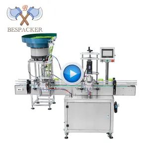 Bespacker QDX-1 automática de tornillo de botella de plástico máquina de tapado