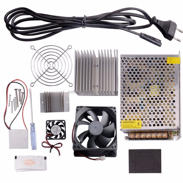 Thermoelectric Cooler Peltier Tec1-12706 Kit Cold Plate Refrigeration Space Cooling Study Kit,Cooling System Learning Packages