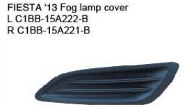 Couvercle de feu arrière pour <span class=keywords><strong>ford</strong></span> <span class=keywords><strong>fiesta</strong></span> 2013, phare antibrouillard - Product Image 4