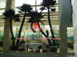 Hermosa decoración de interior artificial palmera / artificiial palme hojas / fake palme árbol para hotle inicio decorstion - Product Image 1