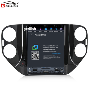 10.4 \ "autoradio Android in stile Tesla per lettore DVD con navigazione GPS per <span class=keywords><strong>Volkswagen</strong></span> <span class=keywords><strong>VW</strong></span> <span class=keywords><strong>Tiguan</strong></span> 2010-2016 GPS integrato - Product Image 5