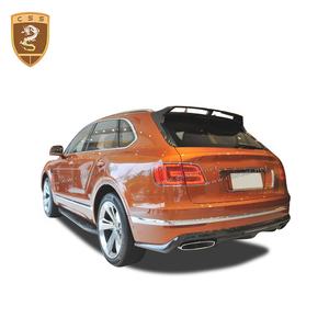 Accesorios <span class=keywords><strong>Modificados</strong></span> para Automóviles, Aptos para Bentley Bentayga, Parachoques Delantero y Trasero, Faldones Laterales, Kits de Carrocería Completos de Fibra de Carbono - Product Image 4