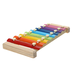 Marco de madera de 8 escalas Piano <span class=keywords><strong>con</strong></span> 2 barras niños bebé juguetes musicales instrumento de educación temprana de juguete Musical - Product Image 5