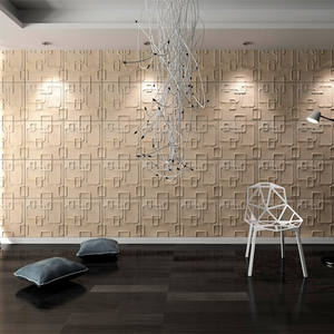 Panneau mural décoratif 3D en matériau vert, moule pour panneau mural 3D, revêtement mural 3D - Product Image 3