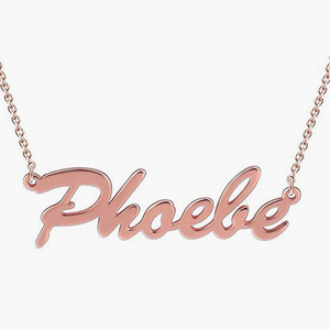 <span class=keywords><strong>Collier</strong></span> <span class=keywords><strong>personnalisé</strong></span> à prix avantageux avec votre nom, rose dorée infinie, bijoux personnalisés uniques - Product Image 5