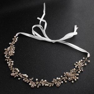Nuova <span class=keywords><strong>Tiara</strong></span> da Sposa con Strass e Cristalli, Fascia per Capelli da <span class=keywords><strong>Principessa</strong></span> per Matrimonio - Product Image 4