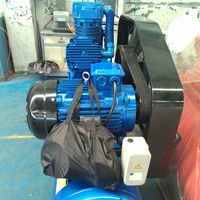 Compresseur d'air à piston à entraînement par courroie 2HP 1.5KW V-0.17/8 avec réservoir de 100L et certification CE