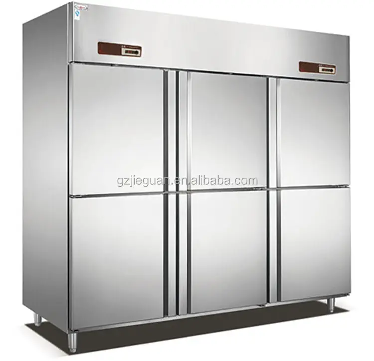 GD-6 S/S6ドア冷蔵キャビネット/キッチン冷凍庫/キッチン冷蔵庫/業務用キッチン冷凍庫GD-6