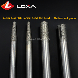 돌 조각 기계 커터 돌 절단 비트 <span class=keywords><strong>CNC</strong></span> 조각 도구 소결 다이아몬드 라우터 비트 화강암 - Product Image 5