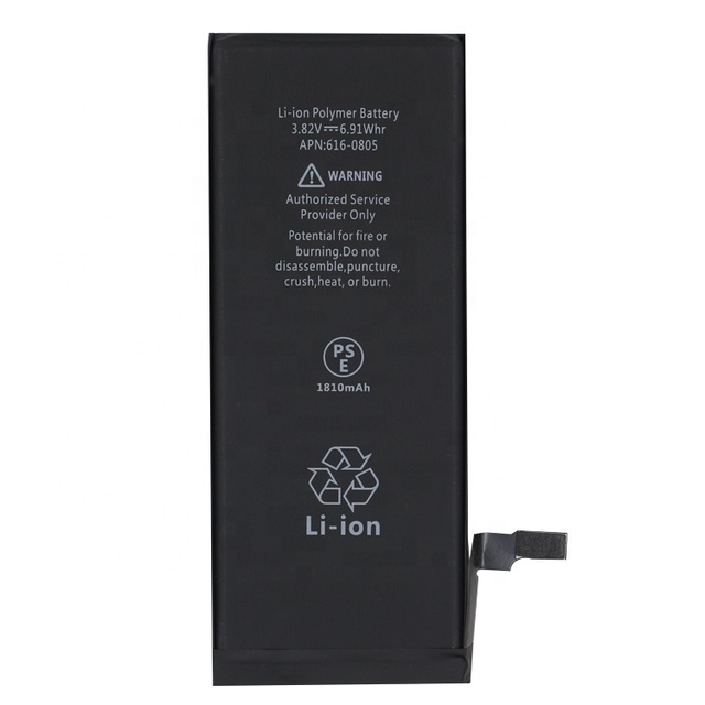 Mobile Phone Battery 616-0805 for Iphone6 6G IP6 6G A1586 A1589 A1524 A1593 Replacement Polymer Lithium Battery Redmi Batteries